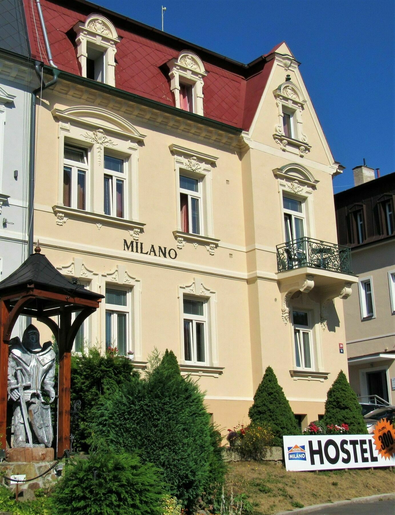 Hostel Milano Mariánské Lázně Exterior foto